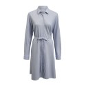 INDIGO BOW 133 SHIRT DRESS - L (SKYBLUE)