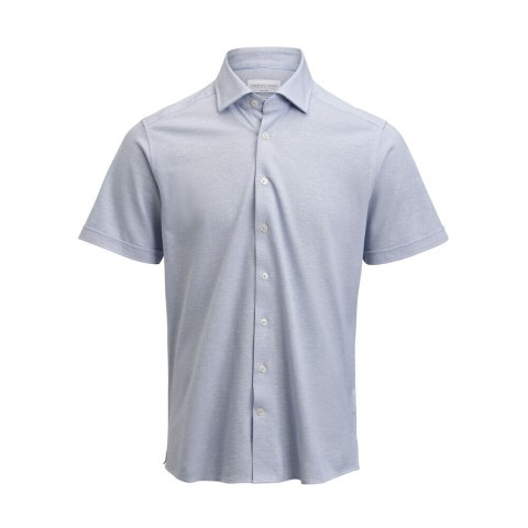 INDIGO BOW 133 S/S TAILORED SHIRT - 3XL (SKYBLUE)