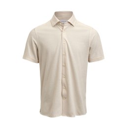 INDIGO BOW 133 S/S TAILORED SHIRT - XXL (SAND)
