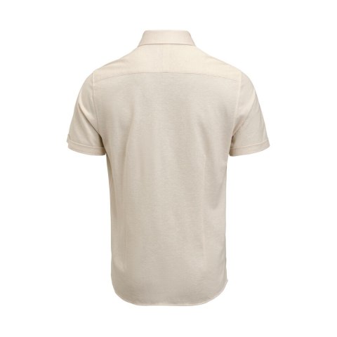 INDIGO BOW 133 S/S TAILORED SHIRT - XXL (SAND)