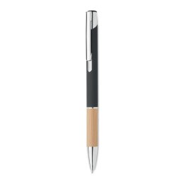 Aluminiowy długopis przycisk czarny (MO2159-03)