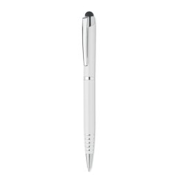 Długopis z rysikiem do ekranu biały (MO2157-06)