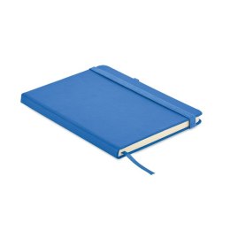 Notes A5 z recyklingowanego PU niebieski (MO6835-37)