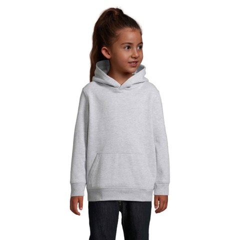 CONDOR KIDS Bluza z kapture grey melange XXL (S04238-GY-XXL)