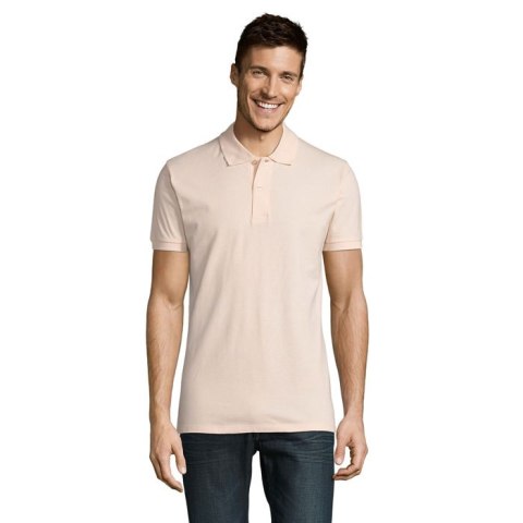 PERFECT MEN Polo 180g creamy pink L (S11346-CP-L)