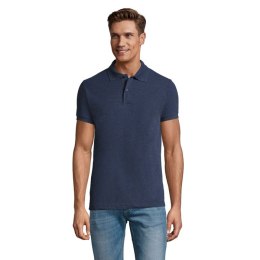 PERFECT MEN Polo 180g melanż denim 3XL (S11346-HD-3XL)