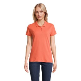 PLANET WOMEN polo 170g Popowa pomarańcza L (S03575-PO-L)