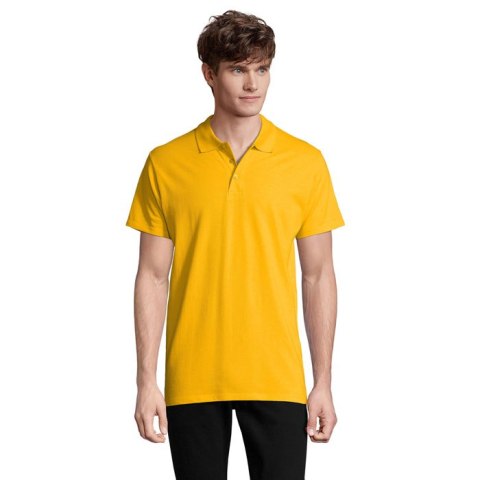 SPRING II MEN Polo 210g Dorado L (S11362-GO-L)