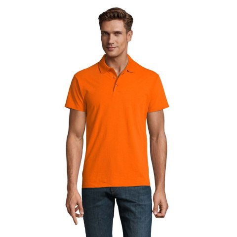 SPRING II MEN Polo 210g Pomarańczowy XL (S11362-OR-XL)