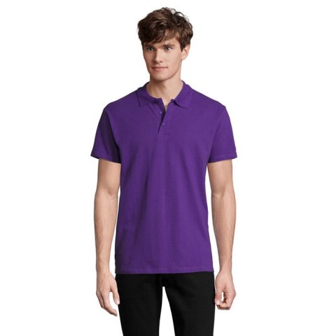 SPRING II MEN Polo 210g dark purple L (S11362-DA-L)