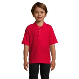 SUMMER II KIDS Polo 170g Czerwony XXL (S11344-RD-XXL)