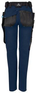 5564 DAMSKIE SPODNIE DO PASA STRETCH - 34 (NAVY - 58)