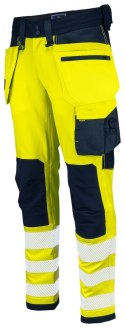 6573 SPODNIE DO PASA STRETCH CL. 2/1 - 52 (YELLOW/NAVY - 10)