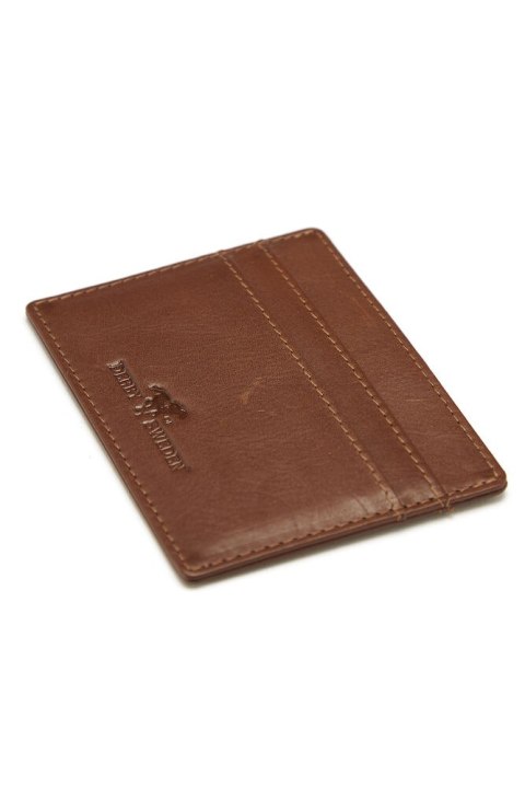LEATHER LINE CARD HOLDER IN BOX COGNAC ONE SIZE - ONE SIZE (COGNAC) LEATHER LINE CARD HOLDER IN BOX COGNAC ONE SIZE - ONE SIZE (COGNAC)