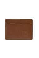 LEATHER LINE CARD HOLDER IN BOX COGNAC ONE SIZE - ONE SIZE (COGNAC)