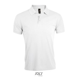PRIME Męskie polo 200g Biały S (S00571-WH-S)
