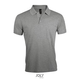 PRIME Męskie polo 200g grey melange XL (S00571-GY-XL)
