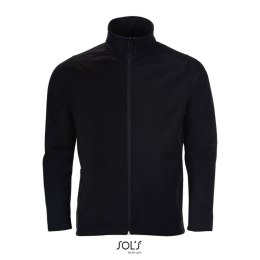 RACE męski softshell Czarny / Czarny opal XXL (S01195-BK-XXL)