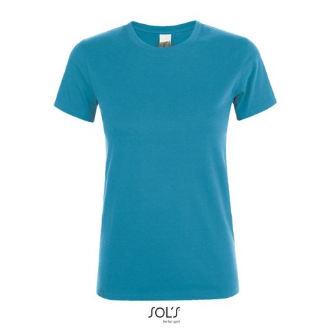 REGENT Damski T-Shirt 150g Aqua XXL (S01825-AQ-XXL) REGENT Damski T-Shirt 150g Aqua XXL (S01825-AQ-XXL)