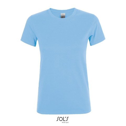 REGENT Damski T-Shirt 150g Błękitny M (S01825-SK-M) REGENT Damski T-Shirt 150g Błękitny M (S01825-SK-M)