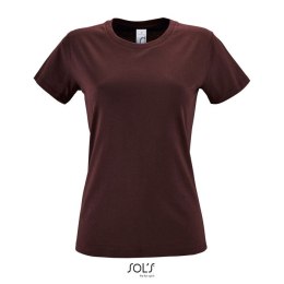 REGENT Damski T-Shirt 150g Burgundy M (S01825-BG-M)