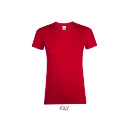 REGENT Damski T-Shirt 150g Czerwony M (S01825-RD-M)