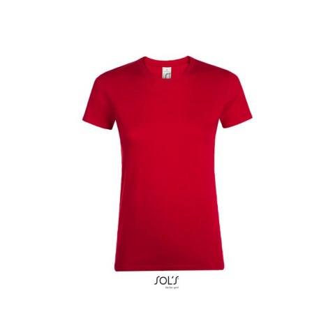 REGENT Damski T-Shirt 150g Czerwony M (S01825-RD-M)