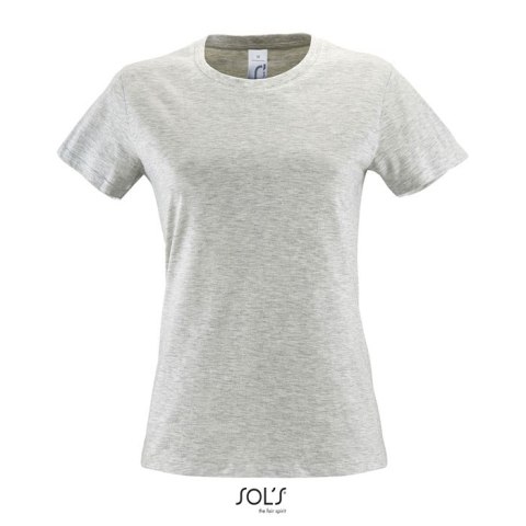 REGENT Damski T-Shirt 150g Popiół XXL (S01825-AS-XXL) REGENT Damski T-Shirt 150g Popiół XXL (S01825-AS-XXL)