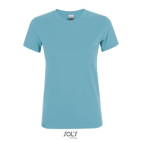 REGENT Damski T-Shirt 150g atoll blue M (S01825-AL-M) REGENT Damski T-Shirt 150g atoll blue M (S01825-AL-M)