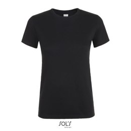 REGENT Damski T-Shirt 150g deep black S (S01825-DB-S)