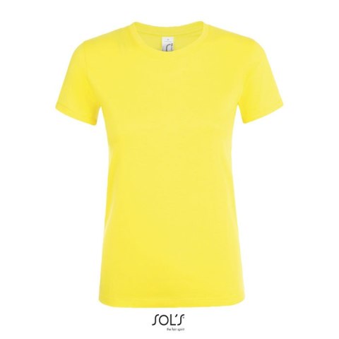 REGENT Damski T-Shirt 150g lemon M (S01825-LE-M)