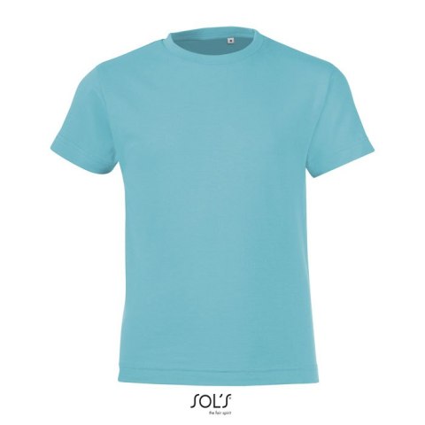 REGENT F Dziecięcy T-SHIRT atoll blue M (S01183-AL-M)