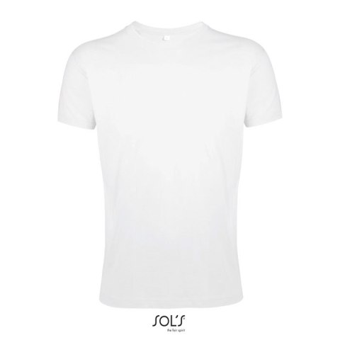 REGENT F Męski T-Shirt 150g Biały S (S00553-WH-S)