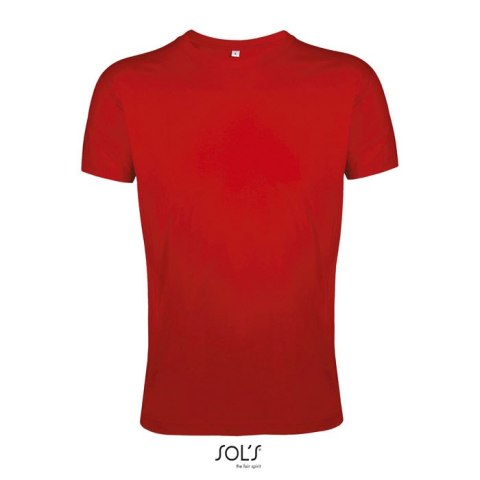 REGENT F Męski T-Shirt 150g Czerwony L (S00553-RD-L)