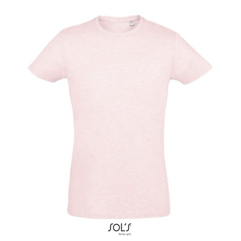 REGENT F Męski T-Shirt 150g heather pink L (S00553-HP-L)