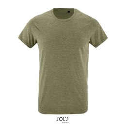 REGENT F Męski T-Shirt 150g melanż khaki L (S00553-HK-L)