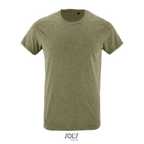 REGENT F Męski T-Shirt 150g melanż khaki L (S00553-HK-L) REGENT F Męski T-Shirt 150g melanż khaki L (S00553-HK-L)