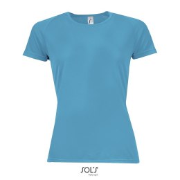 SPORTY Damski T-Shirt 140g Aqua L (S01159-AQ-L)