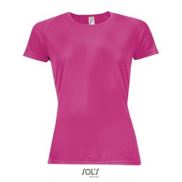 SPORTY Damski T-Shirt 140g neonowy róż 2 XL (S01159-NP-XL)