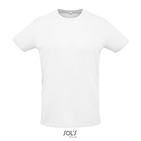 SPRINT UNI T-SHIRT 130g Biały L (S02995-WH-L)