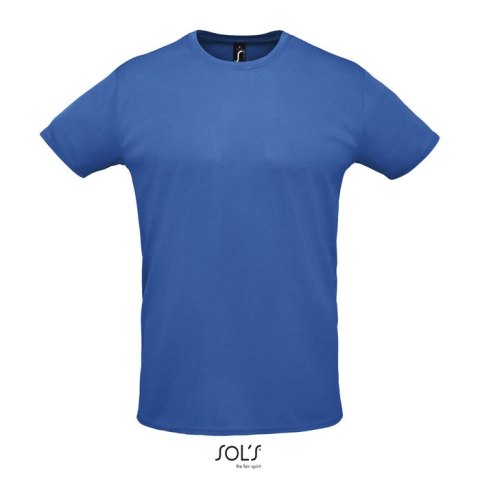 SPRINT UNI T-SHIRT 130g Niebieski XL (S02995-RB-XL)