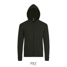 STONE UNI HOODIE 260g Czarny / Czarny opal 3XL (S01714-BK-3XL)