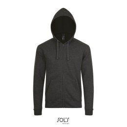 STONE UNI HOODIE 260g charcoal melange L (S01714-CE-L)