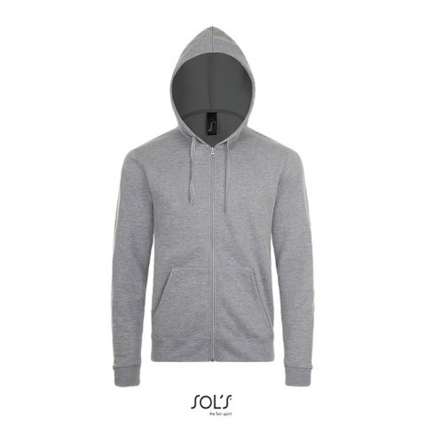 STONE UNI HOODIE 260g grey melange L (S01714-GY-L)