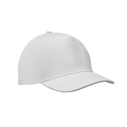 Czapka z daszkiem 5-panelowa biały (MO2345-06)
