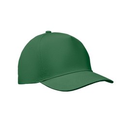 Czapka z daszkiem 5-panelowa ciemnozielony (MO2345-60)