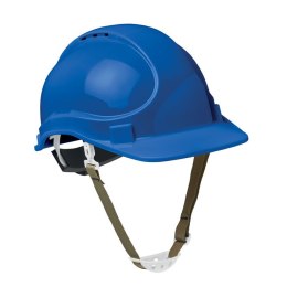 Kask ochronny z ABS niebieski (MO2456-37)
