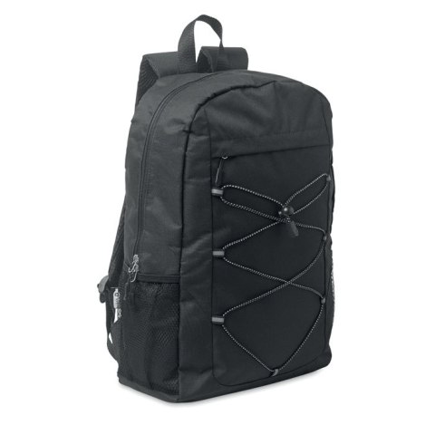 Plecak z poliestru 600D RPET czarny (MO2491-03)