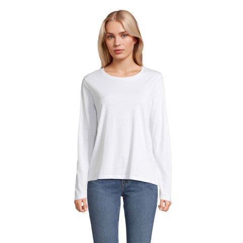 MONARCH WOMEN T-SHIRTS Biały L (S04443-WH-L) MONARCH WOMEN T-SHIRTS Biały L (S04443-WH-L)