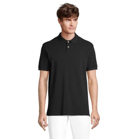 PACIFIC MEN POLO Czarny / Czarny opal 4XL (S04439-BK-4XL) PACIFIC MEN POLO Czarny / Czarny opal 4XL (S04439-BK-4XL)